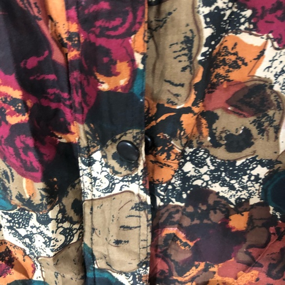 Retro 80s Vintage Silk Jacket - Picture 6 of 7